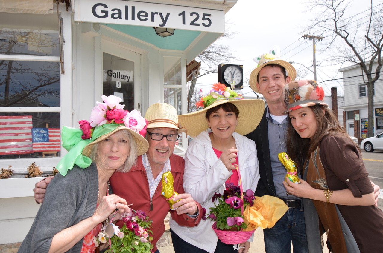 The Bellport Chamber of Commerce is bringing back the Crazy Easter Hat Day & Parade this year. These jaunty folks, Mary Samuels, John Hannon, LuAnn Thompson, Anthony Gandolfo and Lisette Ruch, wore their chapeaux for the chamber’s first Easter Parade in 2014.